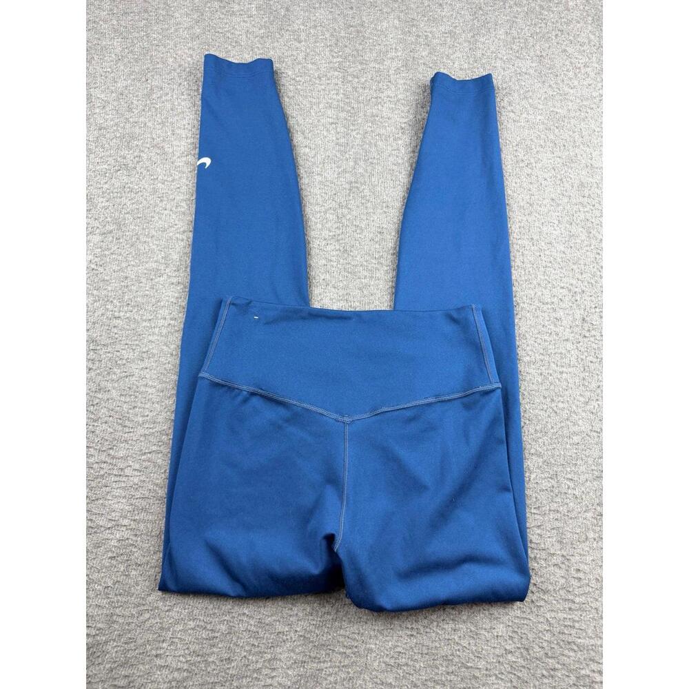 Nike Women's XS Blue Dri-FIT High-Waisted Athletic Leggings‎ Yoga Gym Pants